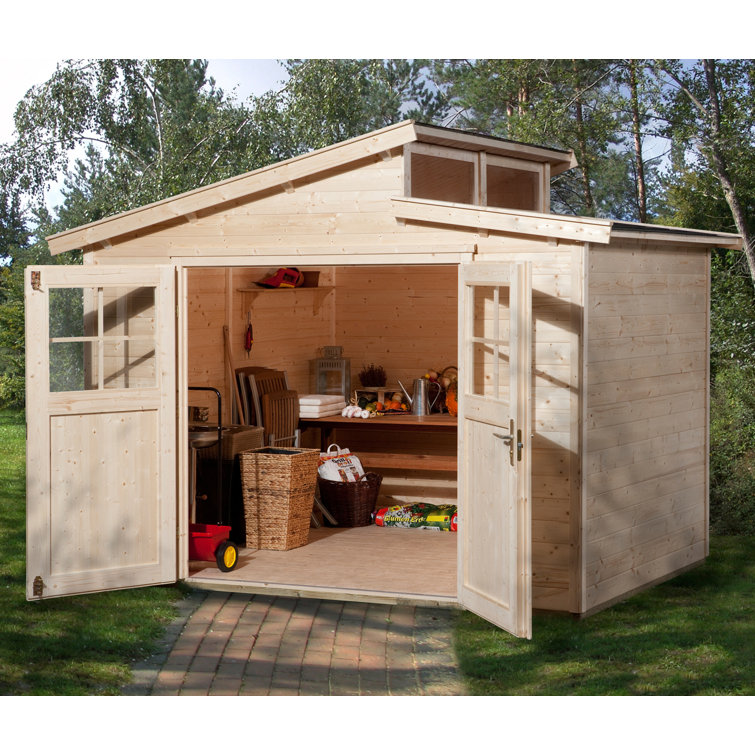 Weka Werkzeugschuppen aus Massivholz Wayfair.de